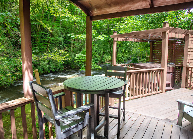 Image 12 for Otter Creek Luxury Yurt-Creekfront - Nantahala
