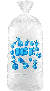 Image 1 for Ice cubes bag 8lbs (only available for pickup Apri