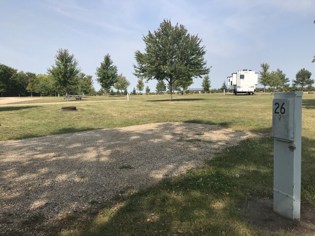Image 1 for 26) RV Site with 50 Amp Electric Hookup #26