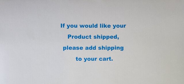 Image 1 for Shipping