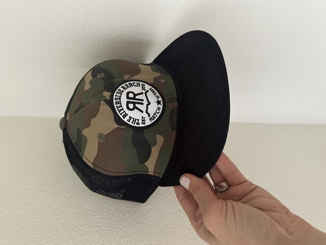 Image 1 for RR PATCH FLAT BILL CAMO HAT