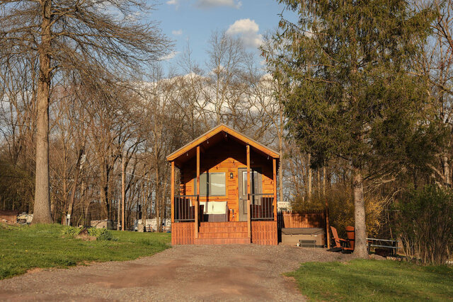 Image 2 for 55 Tiny home | One Bedroom with HOT TUB and  loft