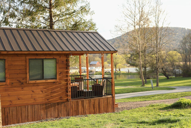 Image 3 for 55 Tiny home | One Bedroom with HOT TUB and  loft