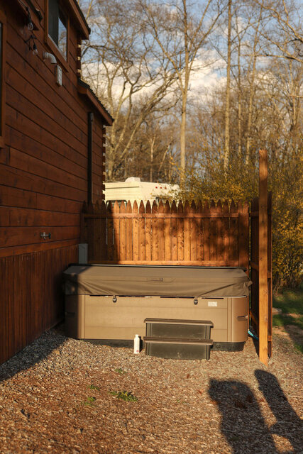 Image 4 for 55 Tiny home | One Bedroom with HOT TUB and  loft