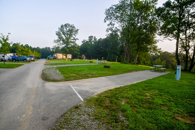 Image 1 for Full Hook-Up Back-In RV Site #3