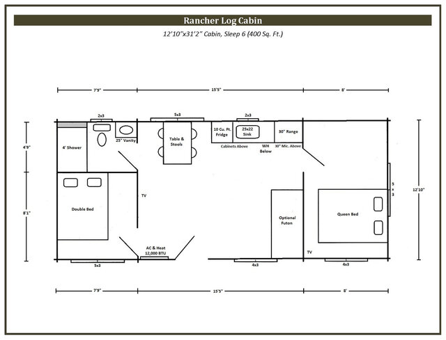 Image 15 for Quail Log Cabin #115