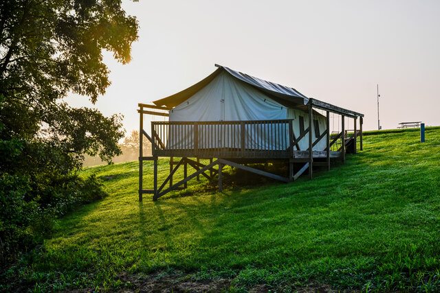 Image 1 for Deluxe Glamping Tent Site #75 - Haida