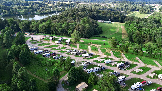 Image 3 for Full Hook-Up Back-In RV Site #35