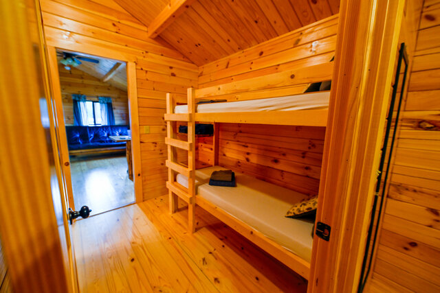 Image 8 for Teal Log Cabin #118