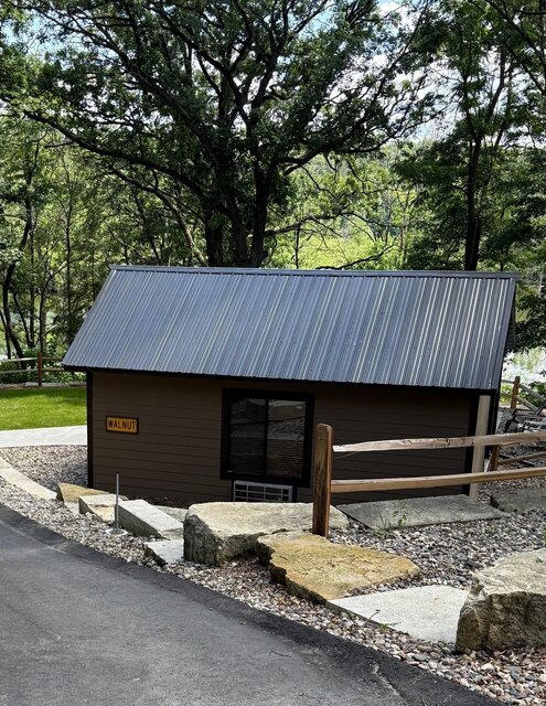 Image 2 for CCW Camper Cabin -Walnut, NOT ADA accessible and parking is uphill