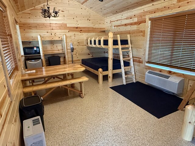 Image 4 for CCW Camper Cabin -Walnut, NOT ADA accessible and parking is uphill