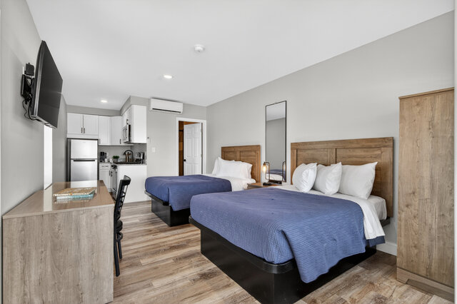 Bedroom with kitchen 