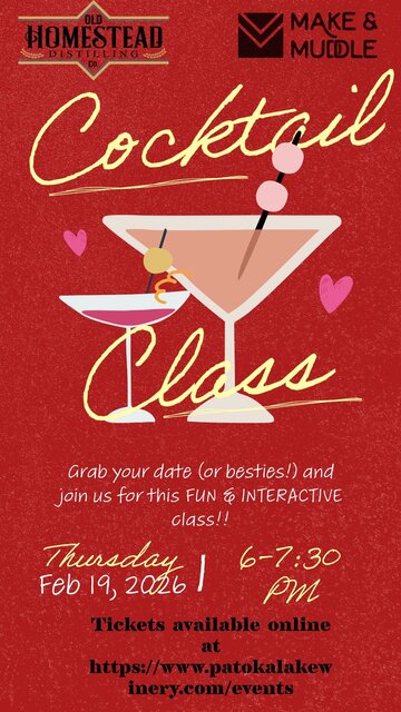 Image 1 for Cocktail Class-Feb 19