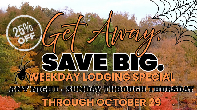 Image 1 for Midweek Lodging Special - Daily Lodging