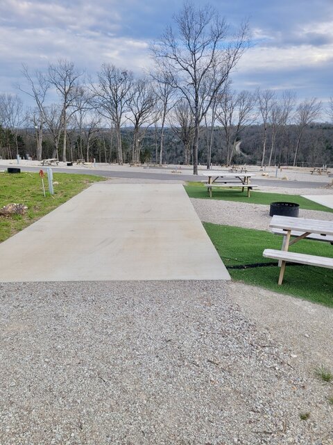 Image 1 for Ozark Mtn View Site 33 (Concrete) BUDDY W/SITE 34