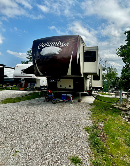 Image 1 for Ozark Mountain View RV Site 37 (Concrete Pad)Back