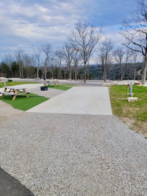 Image 1 for Ozark Mtn View Site 34 (Concrete) BUDDY W/SITE 33