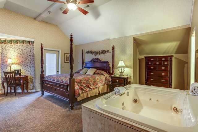 Image 1 for Room 9-3rd floor with deck- King Bed & Trundle Bed