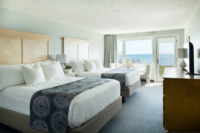 Image 1 for RM 103 Oceanfront 2 Queen Beds, 1st Fl, Lawn Access