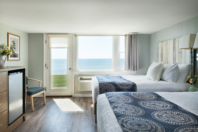 Image 2 for RM 18 Oceanfront 2 Double Beds, 1st Floor Lawn Access