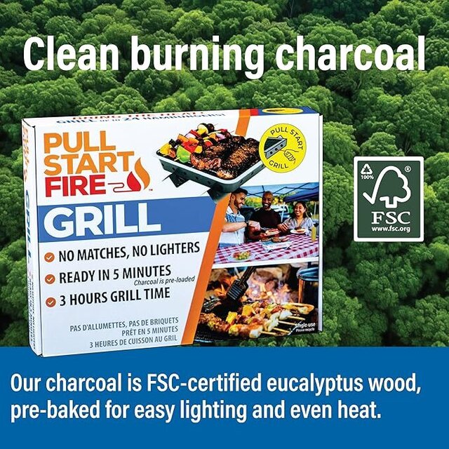 Image 2 for Pull Start Fire Grill