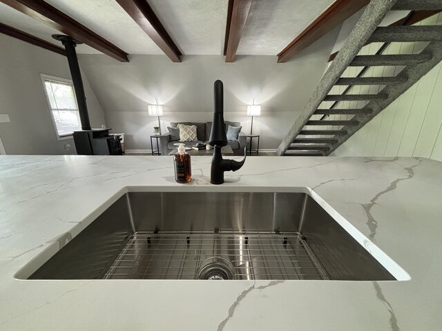 Image 25 for Modern A-frame 3BR Lake Escape with Hot Tub & Deck