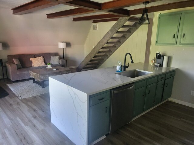 Image 14 for Modern A-frame 3BR Lake Escape with Hot Tub & Deck