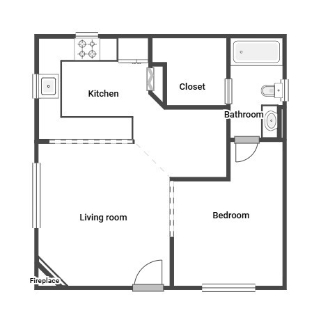 Image 3 for 29) Silver Eagle/Walk to Midtown, King Bed, Cozy Cabin