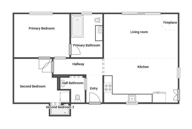 Image 5 for 28) Queen Anna | Private hot tub, walk to Midtown!