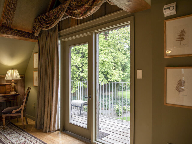Balcony Access via a French Door