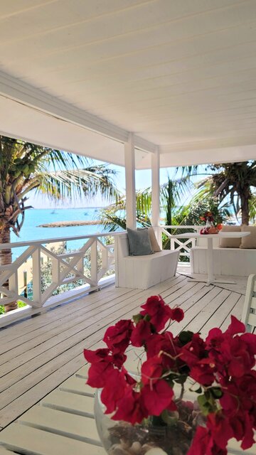 Room 204 Deck - Exuma Yacht Club - Best Bahamas Hotels