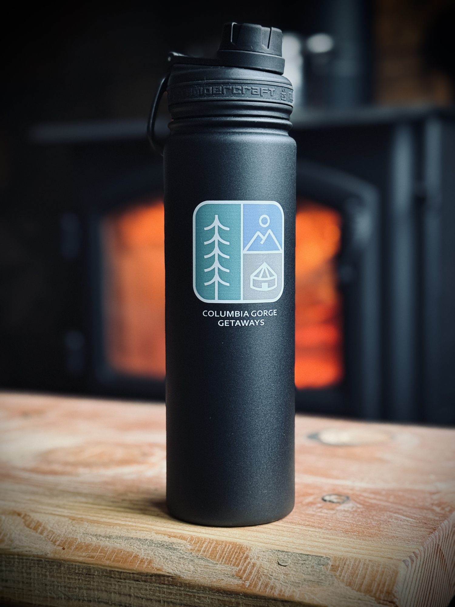 Image for Water Bottle - Multi Black