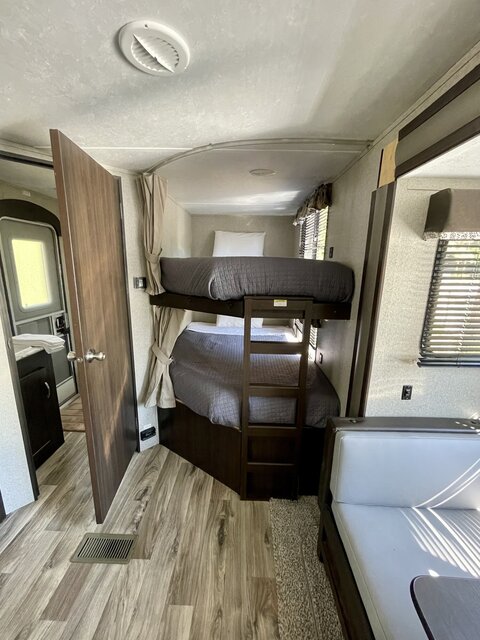 Image 7 for 13) Glamping Camper & Hot Tub ( 1 Queen and 2 Full)