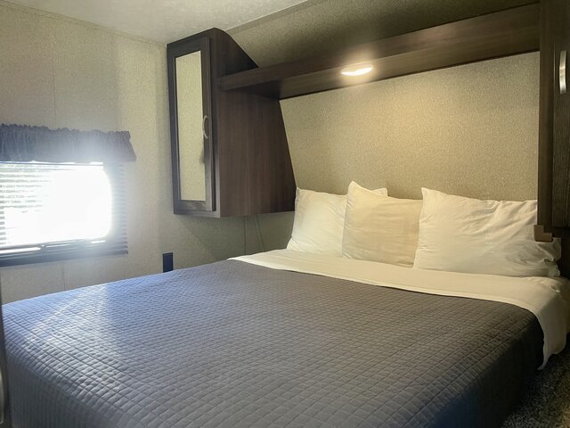 Image 8 for 13) Glamping Camper & Hot Tub ( 1 Queen and 2 Full)