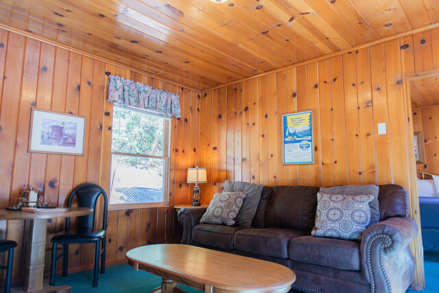 Image 3 for 03) Cabin #3 (1 King)- Historic Superintendent's Cabin