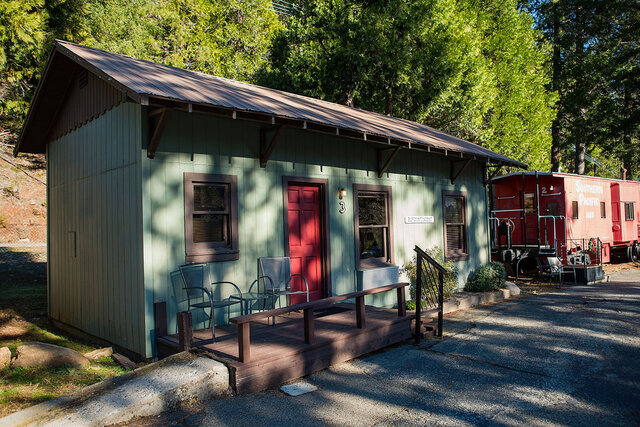 Image 1 for 03) Cabin #3 (1 King)- Historic Superintendent's Cabin
