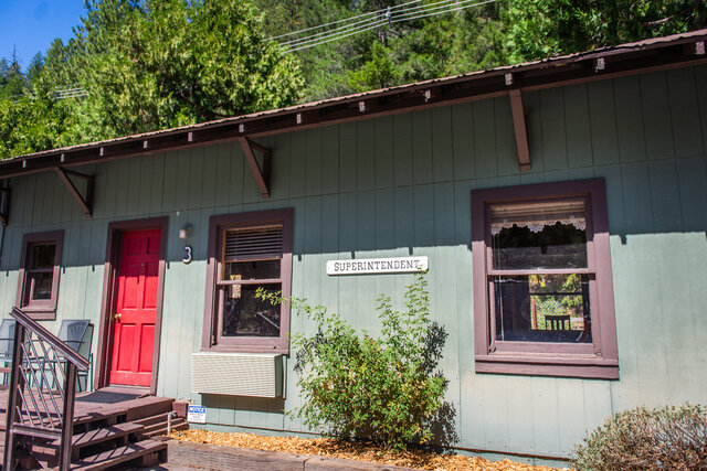 Image 1 for 03) Cabin #3 (1 King)- Historic Superintendent's Cabin