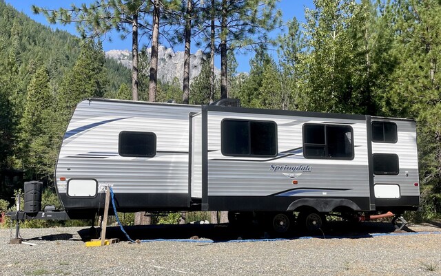 Image 2 for 13) Glamping Camper & Hot Tub ( 1 Queen and 2 Full)