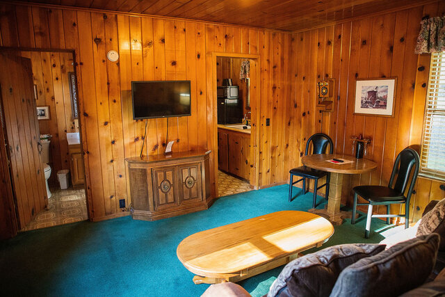 Image 4 for 03) Cabin #3 (1 King)- Historic Superintendent's Cabin