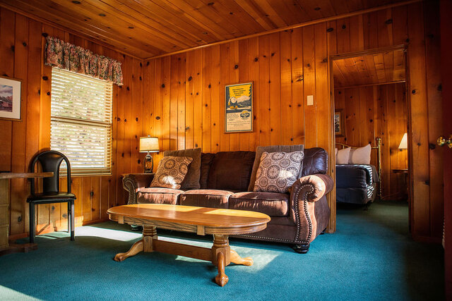 Image 3 for 03) Cabin #3 (1 King)- Historic Superintendent's Cabin