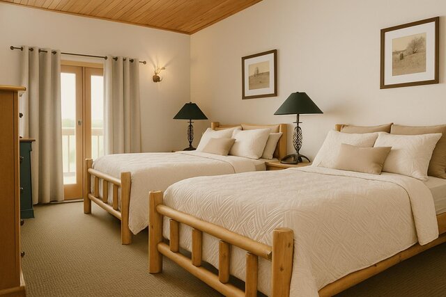 Image 1 for Grouse Room - Two Full w/ Private Deck