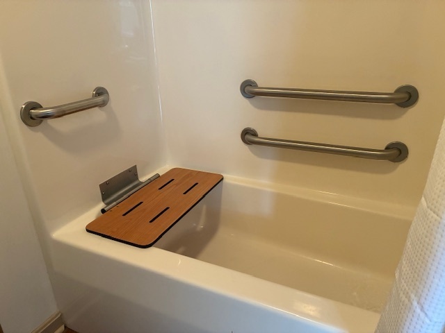 Image 6 for 16)  Disability-enabled room/Two Queen Beds/ Fireplace