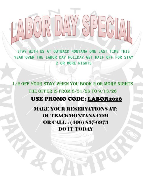 Image 1 for LABOR DAY 2026