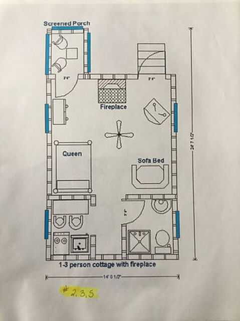 Image 11 for Cottage 3: Studio | Sleeps 3
