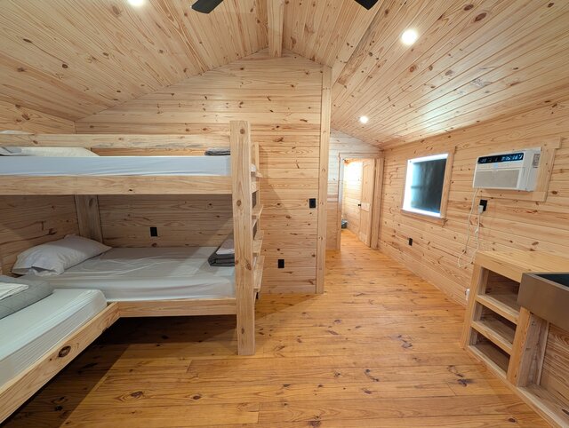 Image 1 for B. Rustic Cabin 01 - 1 Queen, 4 Twin Bed XL, Kitchenette, Full Bath