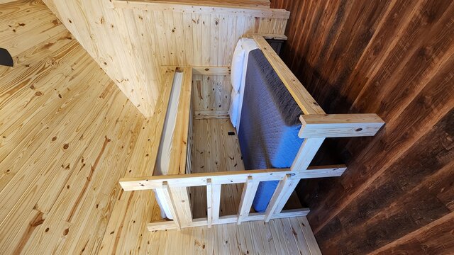 Image 4 for B. Rustic Cabin 02 -  1 Queen, 3 Twin XL, Kitchenette, Full Bath