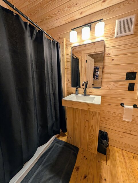 Image 6 for B. Rustic Cabin 12 -  1 Queen Bed, 4 Twin XL, Kitchenette, Full Bath