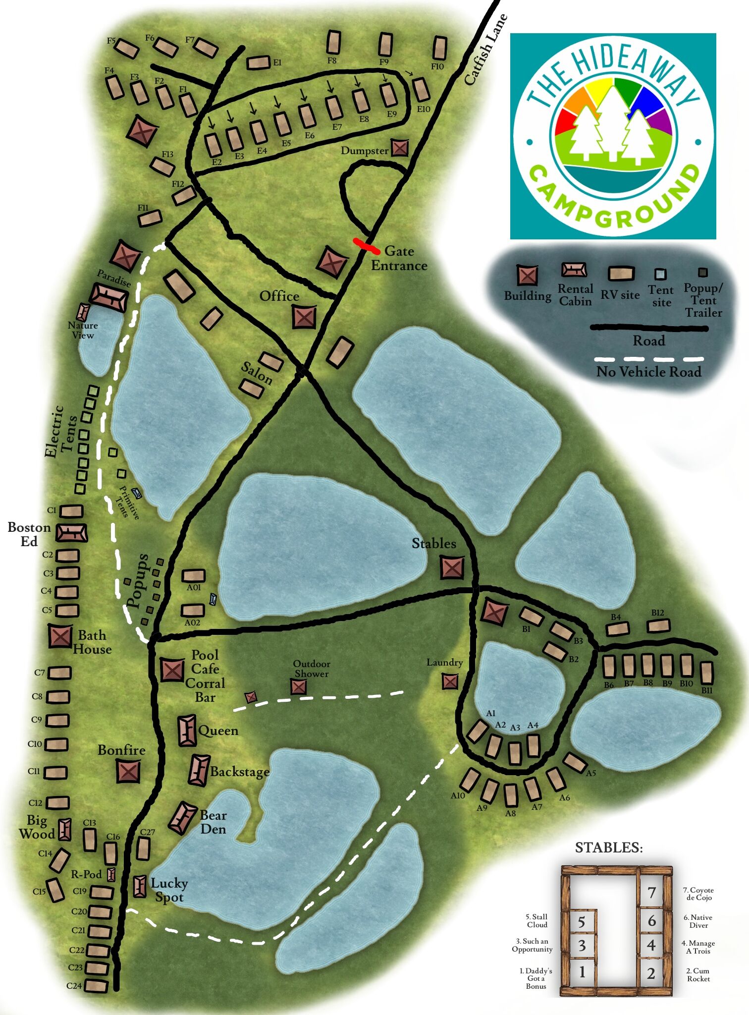 The Hideaway Collins, GA Check Availability or Make a Reservation Map ResNexus