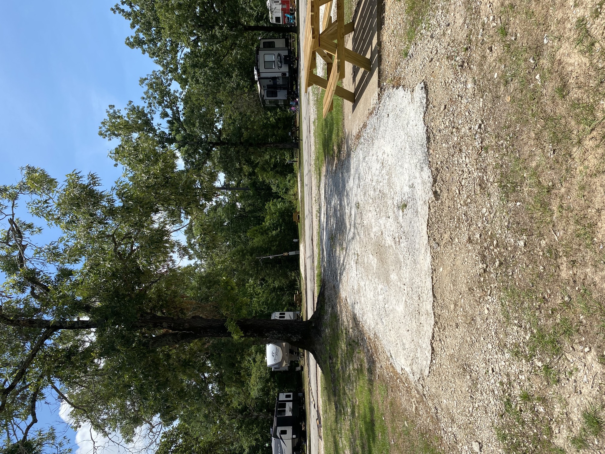 Lake Tyler Marina Resort in Whitehouse, Texas Lakeside Site 20