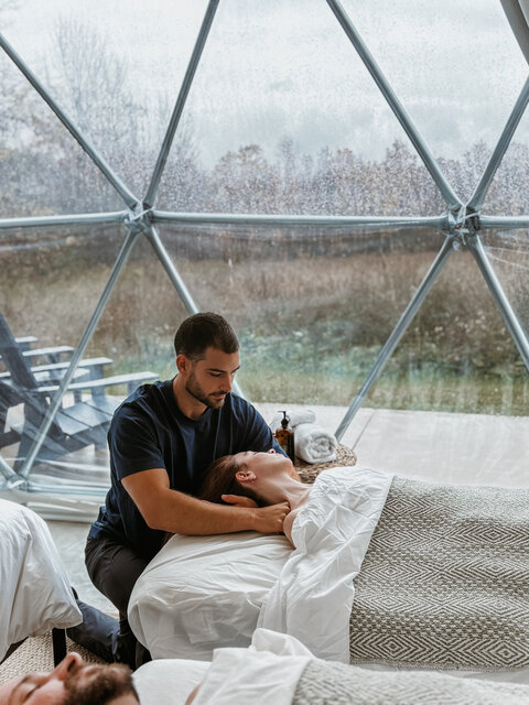 Image 2 for In Dome Couples Massage